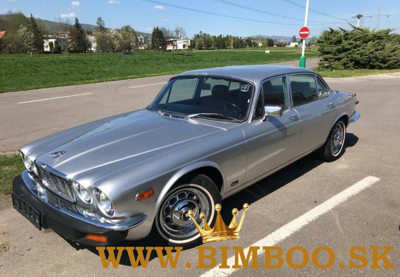 Krásny Jaguar XJ6L Long, seria II 4,2 liter rok výroby 1978