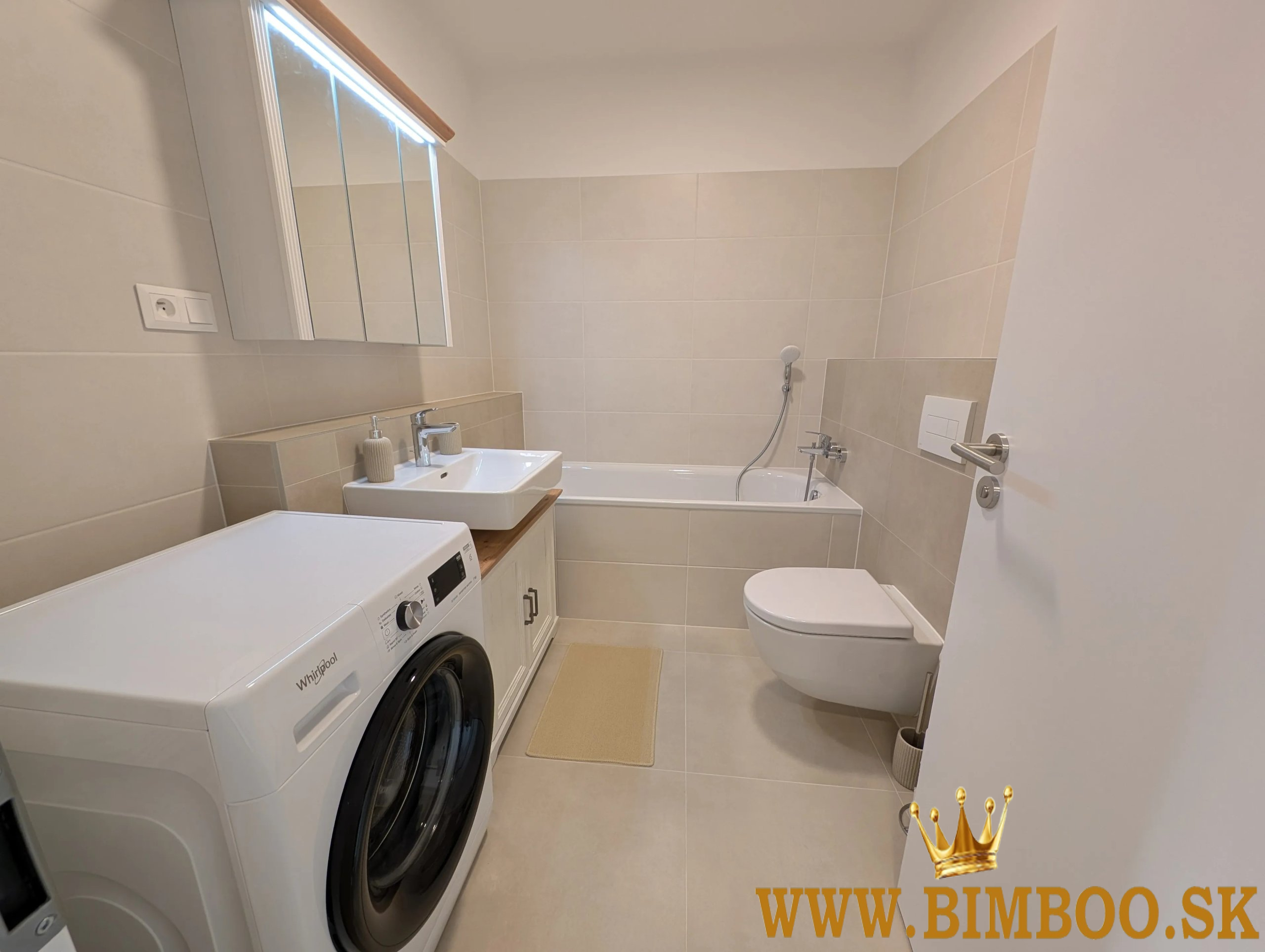  Nový klimatizovaný 2-izbový byt s balkónom – projekt NUPPU