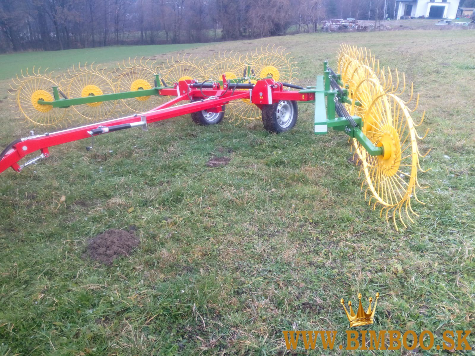V-rake 7m hrable