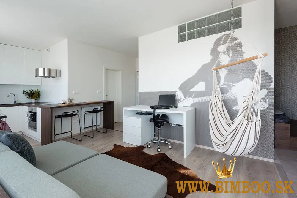  Kompletne zariadený 1-izbový byt – Jurská, Bratislava