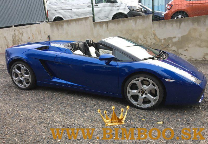 lamborghini gallardo spyder stav nového vozu po servisu