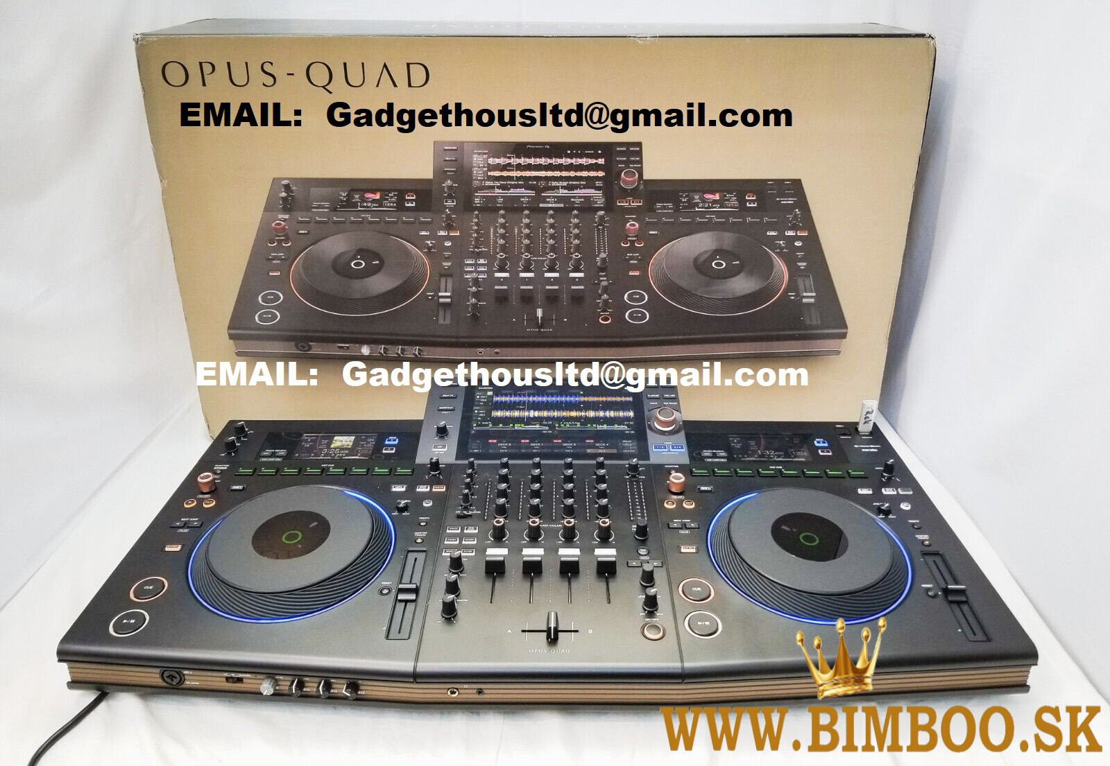 Pioneer DJ XDJ-RX3, Pioneer XDJ-XZ, Pioneer DJ OPUS-QUAD, Pioneer DDJ-FLX10 DJ ovladač