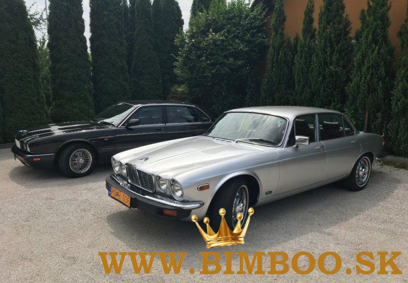 Krásny Jaguar XJ6L Long, seria II 4,2 liter rok výroby 1978