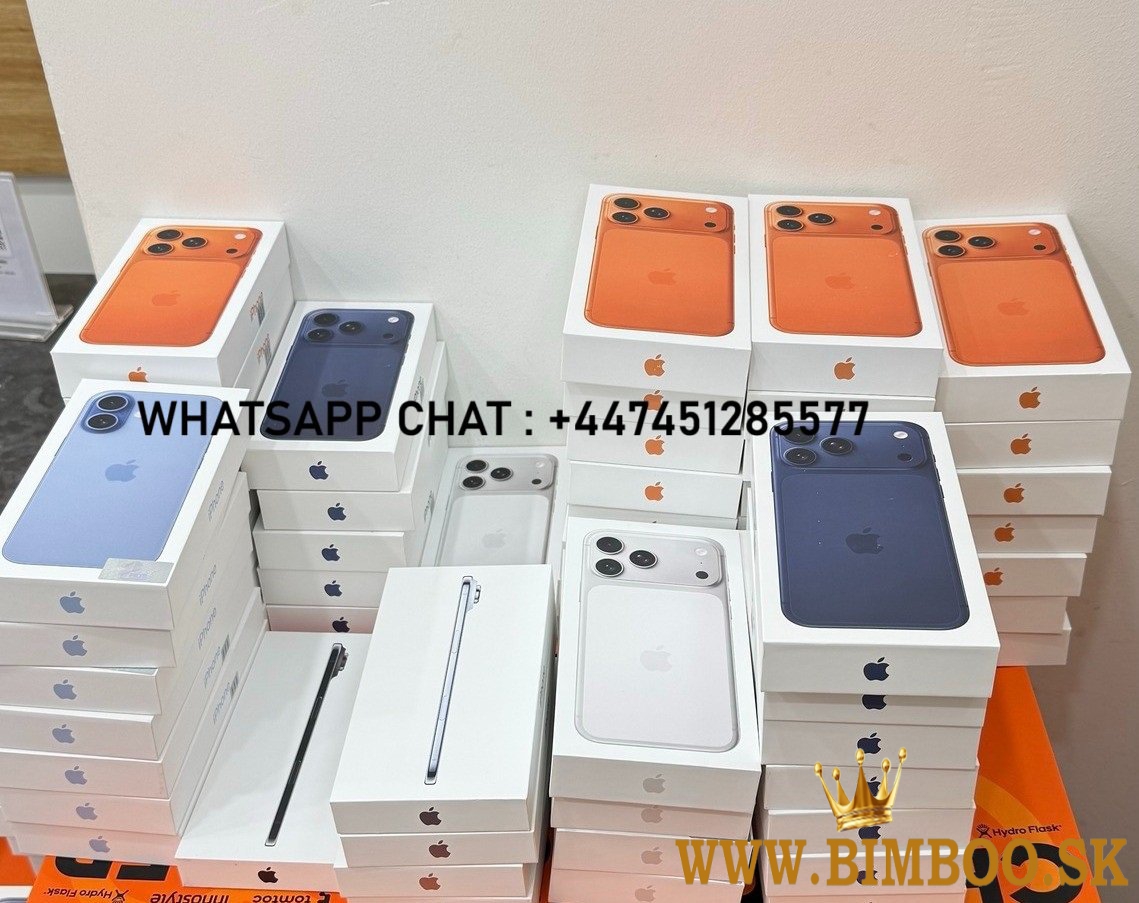 Originál Apple iPhone 17 Pro Max, iPhone 17 Pro, iPhone 17, iPhone Air, iPhone 16 Pro Max