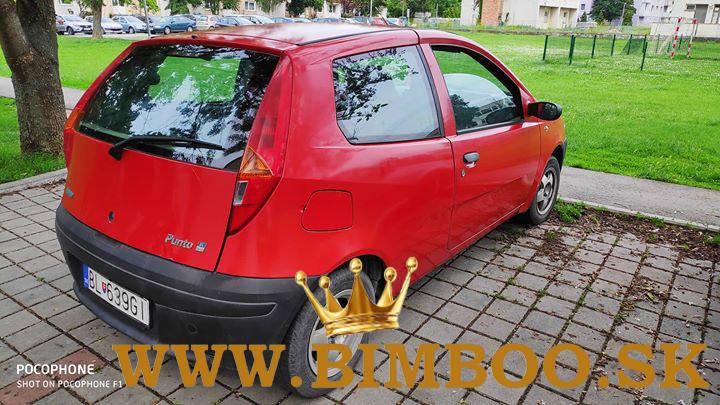 Predám na súčiastky Fiat Punto 1,2, 8 ventil r.v. 2005