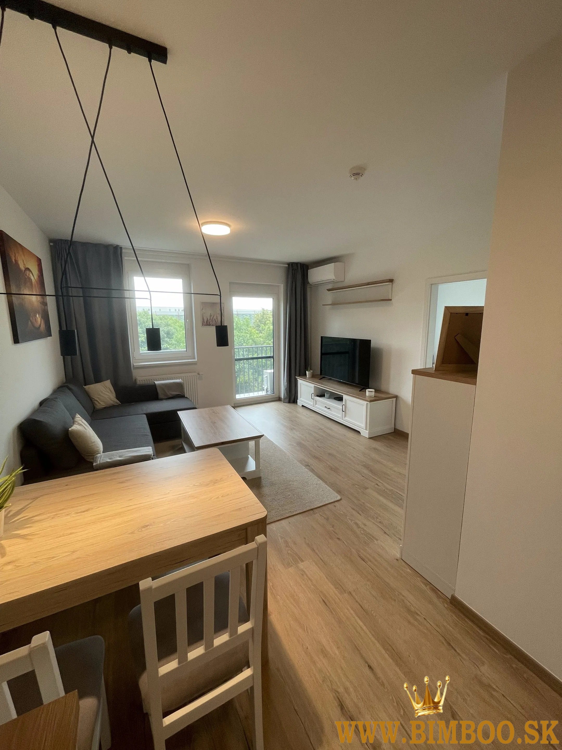  Nový klimatizovaný 2-izbový byt s balkónom – projekt NUPPU