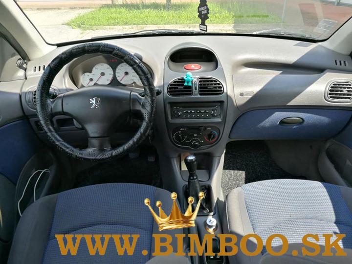 PEUGEOT 206 SW COMBI 1.4 HDI/SPOTREBA /3,8/MAX 4,4 NA 100 KM