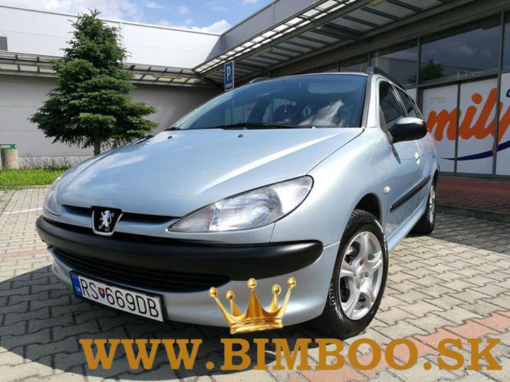 PEUGEOT 206 SW COMBI 1.4 HDI/SPOTREBA /3,8/MAX 4,4 NA 100 KM