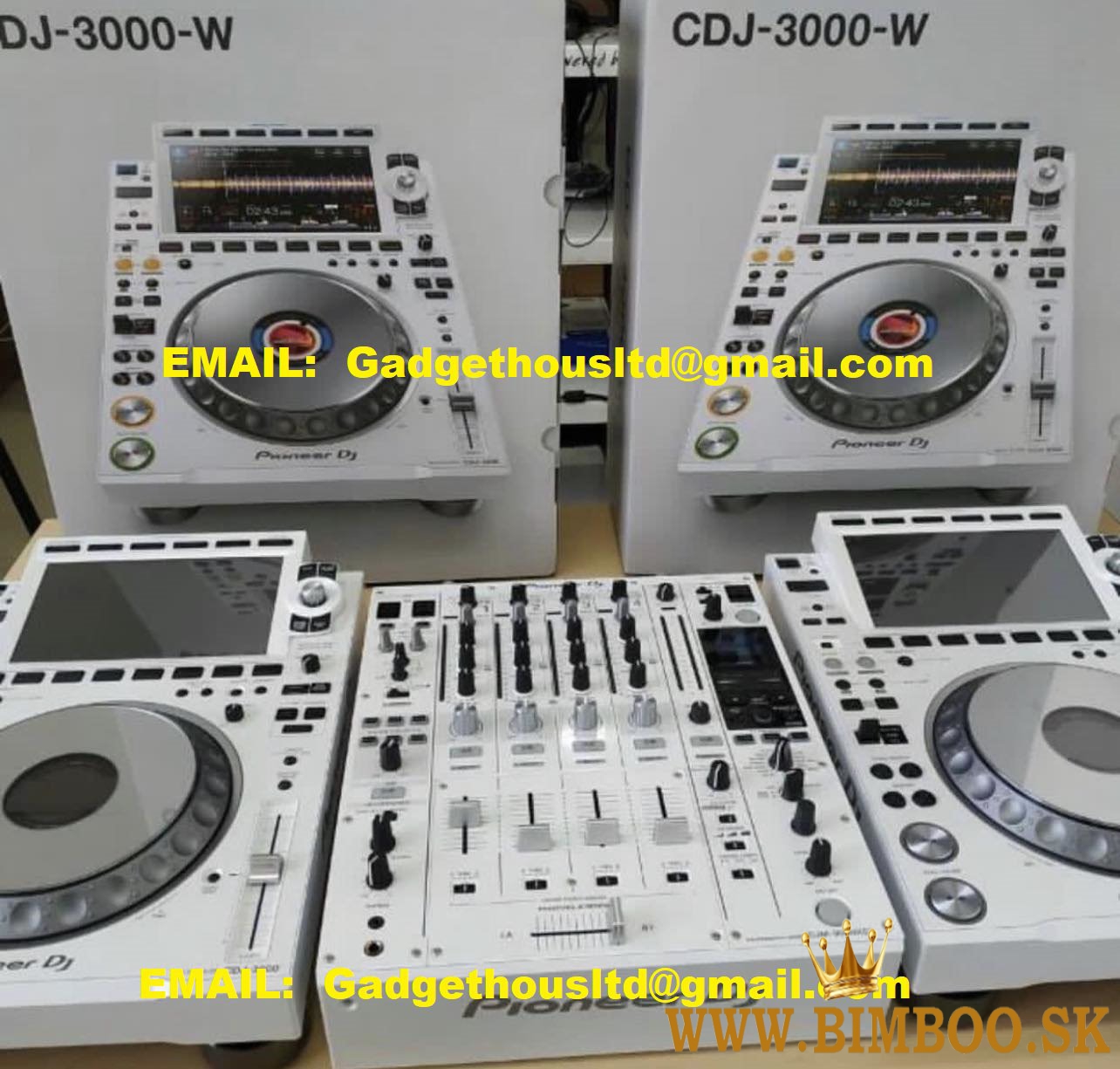 Pioneer CDJ-3000 , Pioneer DJM-A9 , DJM-V10-LF,  DJM-S11, Pioneer DJM-900NXS2 , Pioneer CDJ-2000NXS2