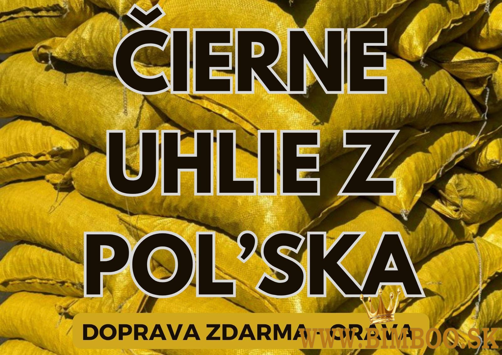 Cierne uhlie z POĽSKÉ/ EKOHRÁŠOK DOPRAVA Z DARMA - ORAVA