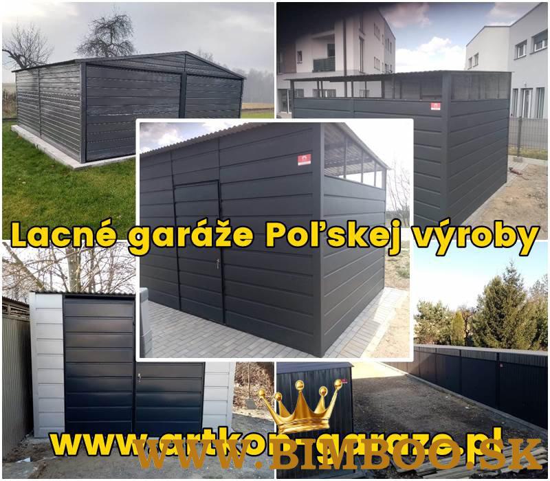 Lacné garáže Poľskej výroby