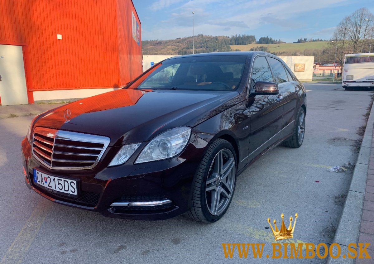 Mercedes-Benz E trieda 350 CDI 4matic 159000KM W212