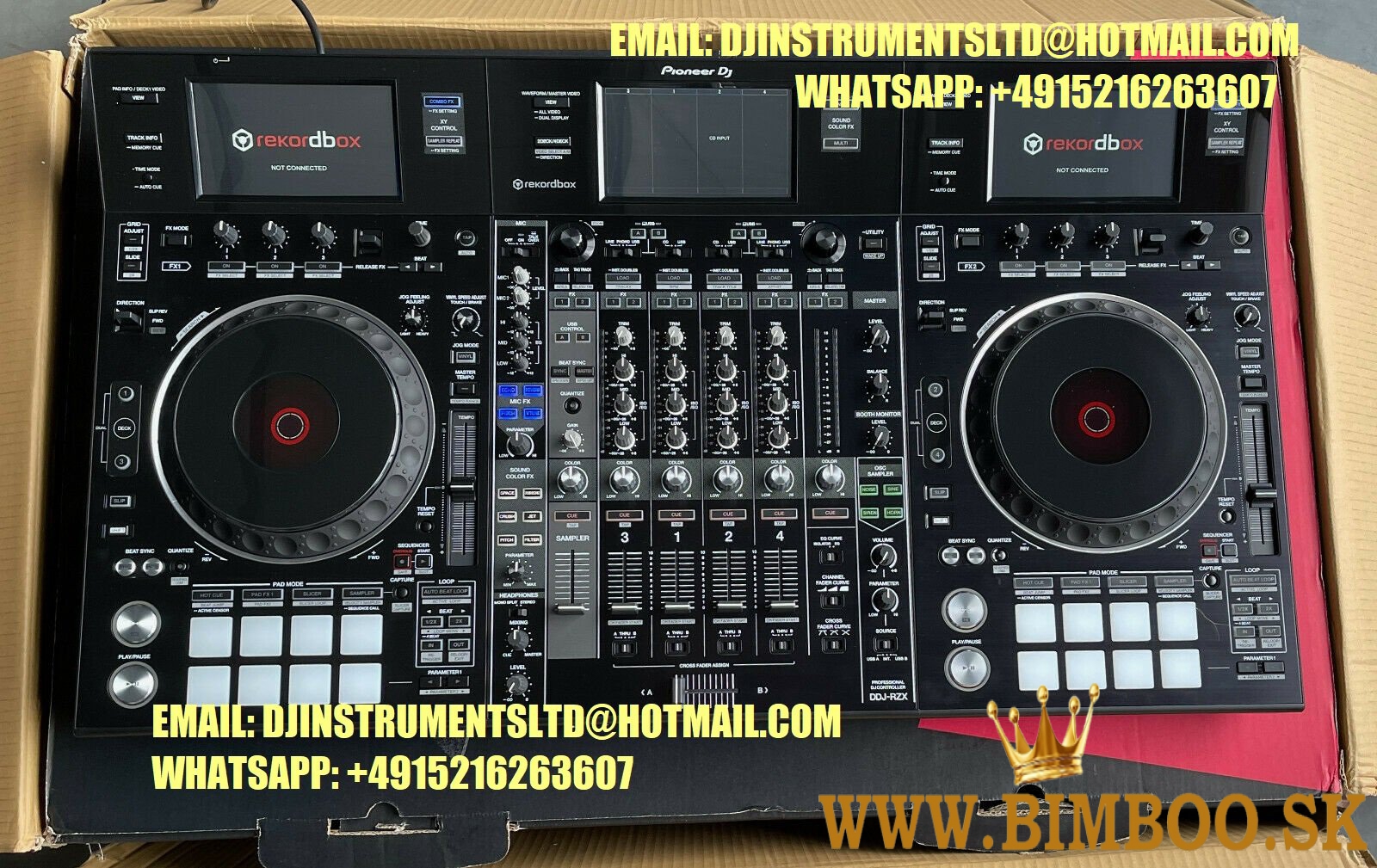 Nový AlphaTheta XDJ-AZ DJ systém, Pioneer OPUS-QUAD DJ systém, Denon DJ Prime 4+W, Pioneer XDJ-XZ-W,