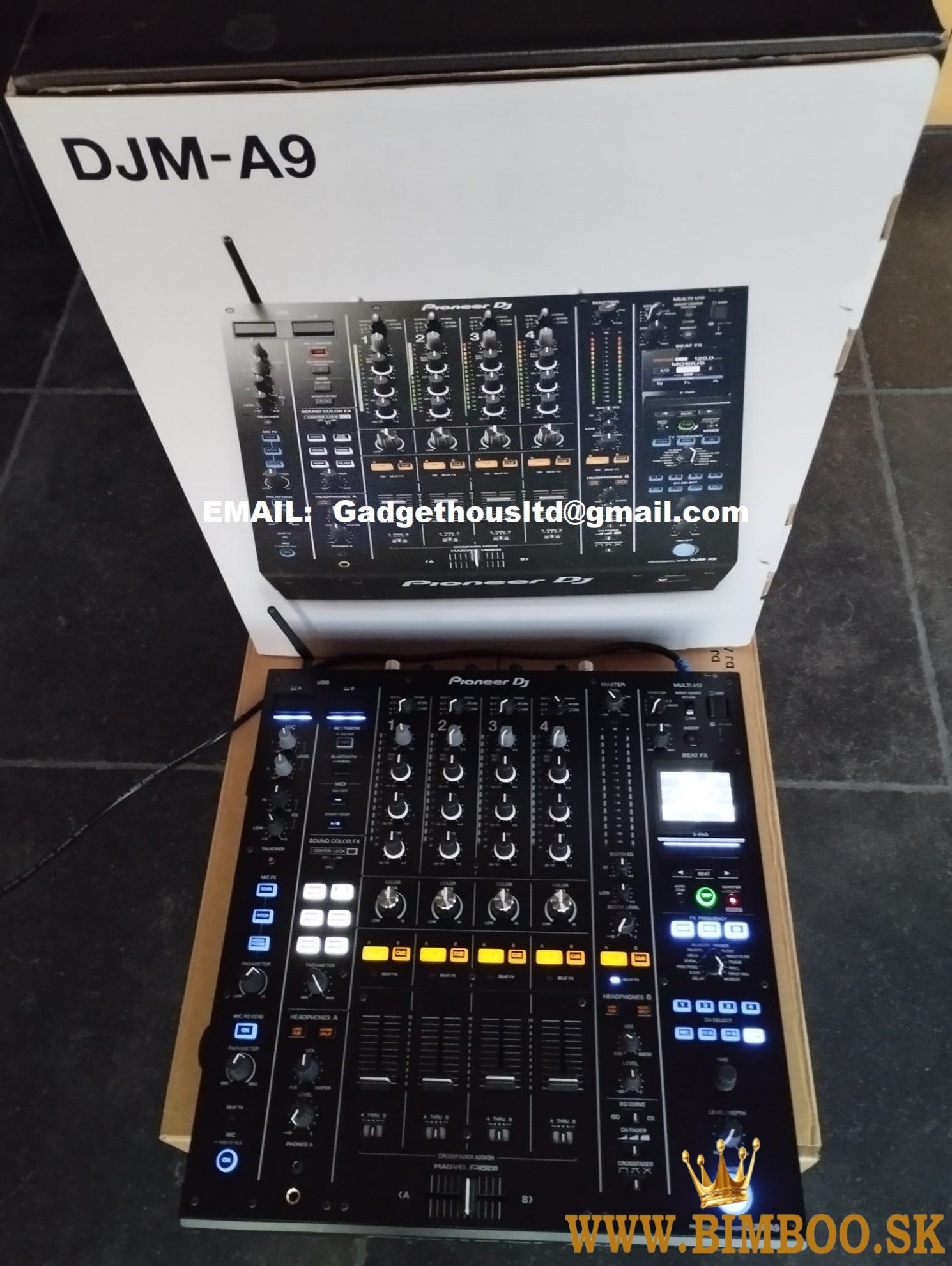 AlphaTheta Euphonia , Pioneer CDJ-3000, DJM-A9, Pioneer CDJ-2000NXS2,  DJM-900NXS2,  DJM-V10-LF 