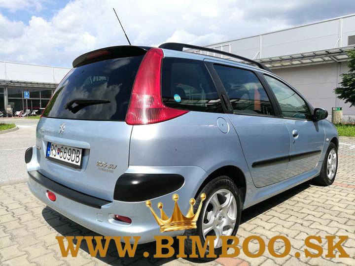 PEUGEOT 206 SW COMBI 1.4 HDI/SPOTREBA /3,8/MAX 4,4 NA 100 KM