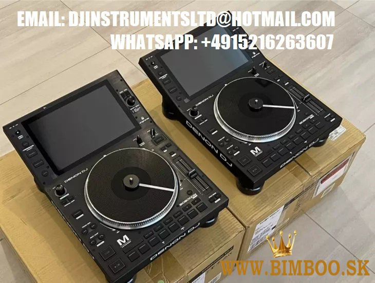 PLAYdifferently MODEL 1, Allen & Heath XONE 96 DJ mixážní pult, Denon DJ X1800 Prime Mixer, Denon Dj