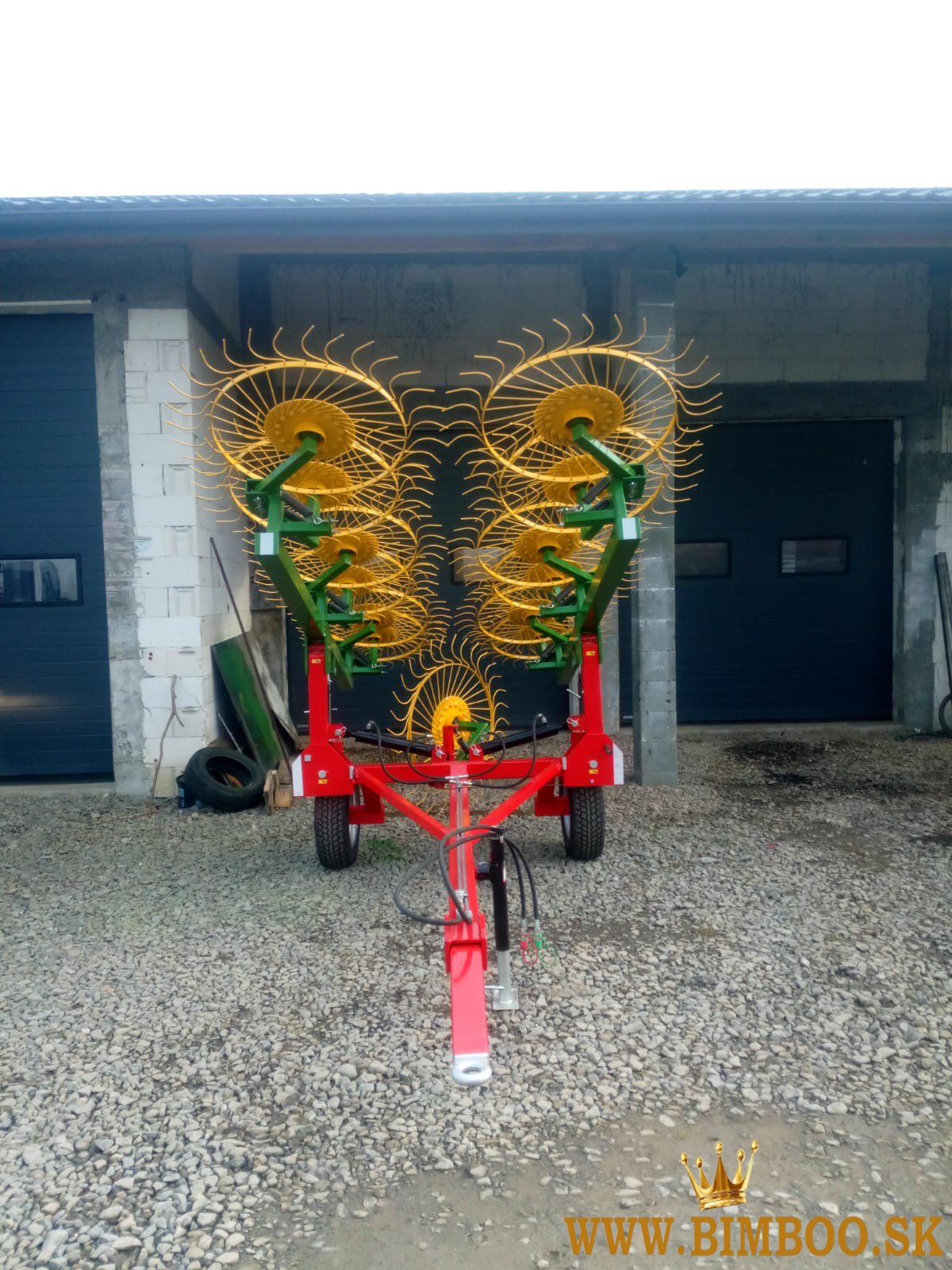 V-rake 7m hrable