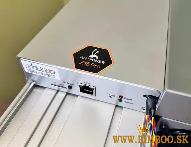 For sale zcash Miner Z15 Pro in stock 2,999usdt Bitmain Antminer