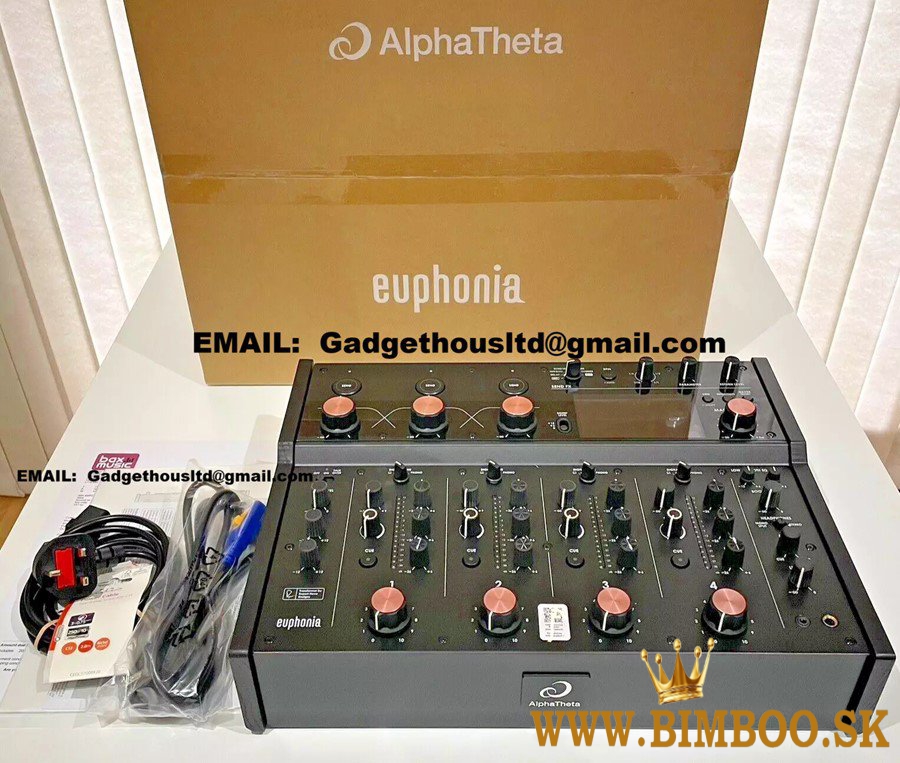 AlphaTheta Euphonia , Pioneer CDJ-3000, DJM-A9, Pioneer CDJ-2000NXS2,  DJM-900NXS2,  DJM-V10-LF 