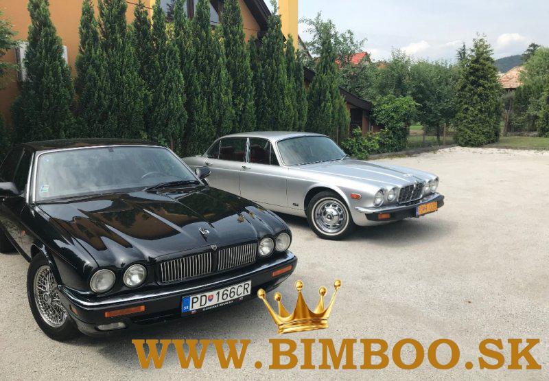 Krásny Jaguar XJ6L Long, seria II 4,2 liter rok výroby 1978