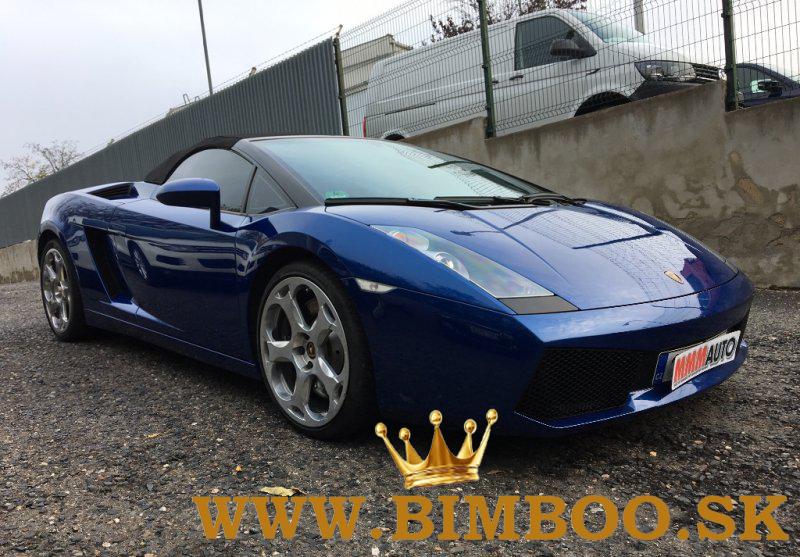 lamborghini gallardo spyder stav nového vozu po servisu