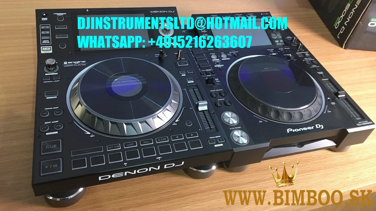PLAYdifferently MODEL 1, Allen & Heath XONE 96 DJ mixážní pult, Denon DJ X1800 Prime Mixer, Denon Dj