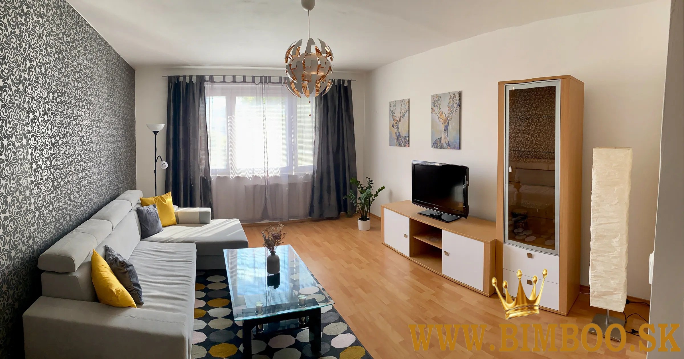 Prenájom: 3-izbový byt – Belinského