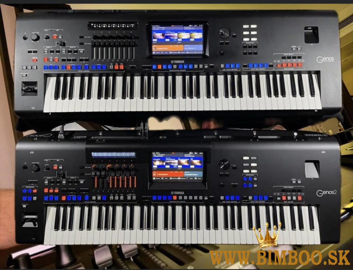 Nové Yamaha Genos2 76-kľúč XXL /Yamaha Genos 76-kľúč XXL / Tyros5, Motif XF8, Yamaha PSR-SX900, Yama