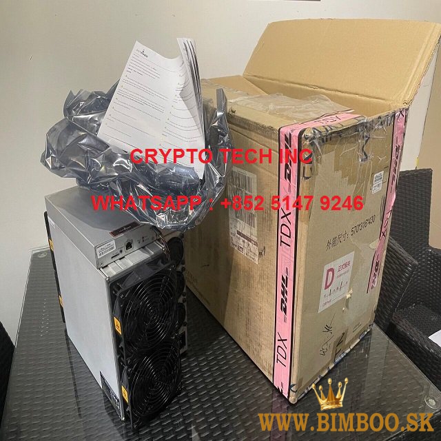 New Bitmain Antminer KA3 (166Th) 3154W + PSU in Carton