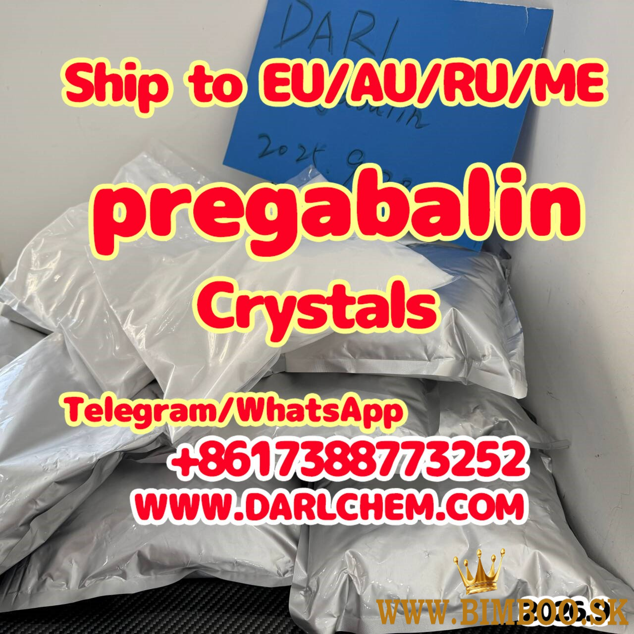 Factory Price prega--balin Salt 