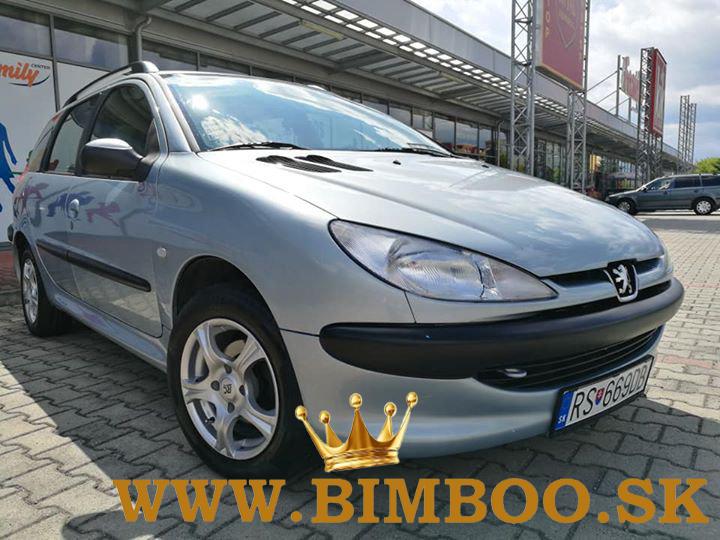 PEUGEOT 206 SW COMBI 1.4 HDI/SPOTREBA /3,8/MAX 4,4 NA 100 KM