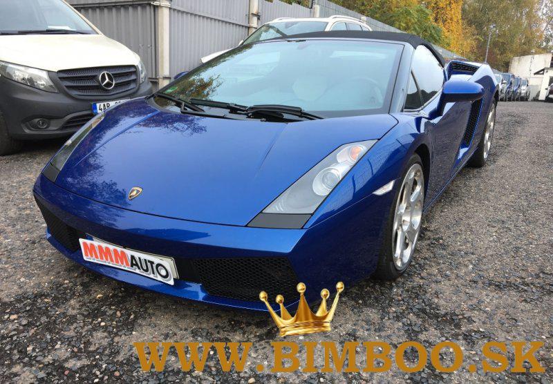 lamborghini gallardo spyder stav nového vozu po servisu