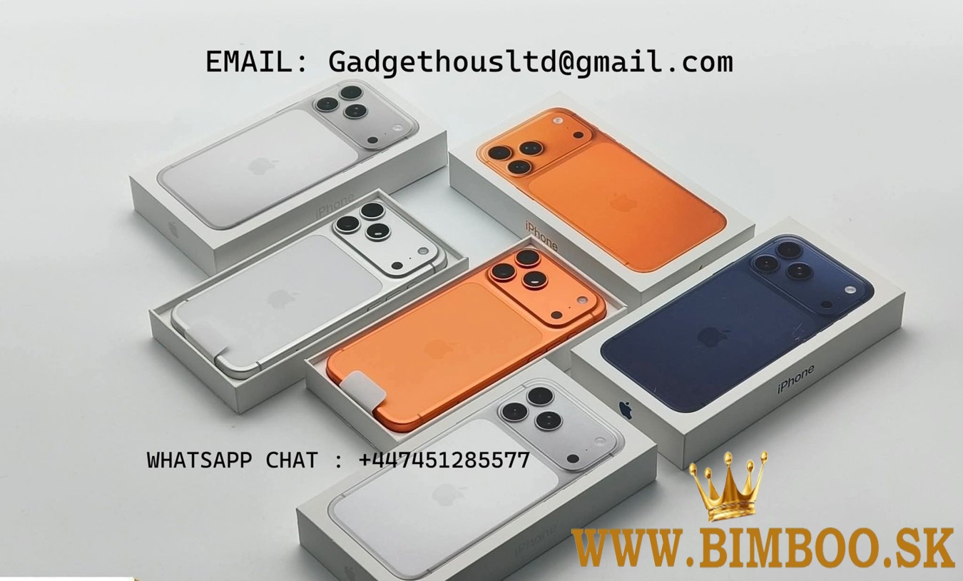 Originál Apple iPhone 17 Pro Max, iPhone 17 Pro, iPhone 17, iPhone Air, iPhone 16 Pro Max