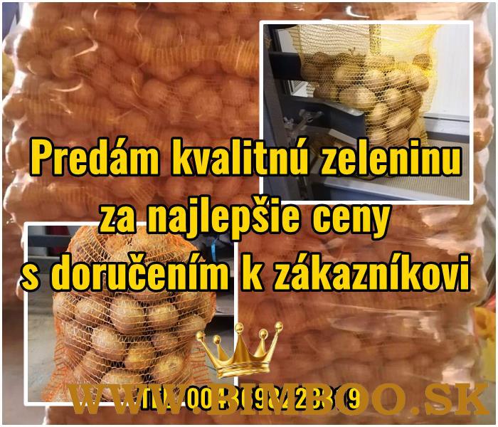 Predám kvalitnú zeleninu za najlepšie ceny s doručením k zákazníkovi