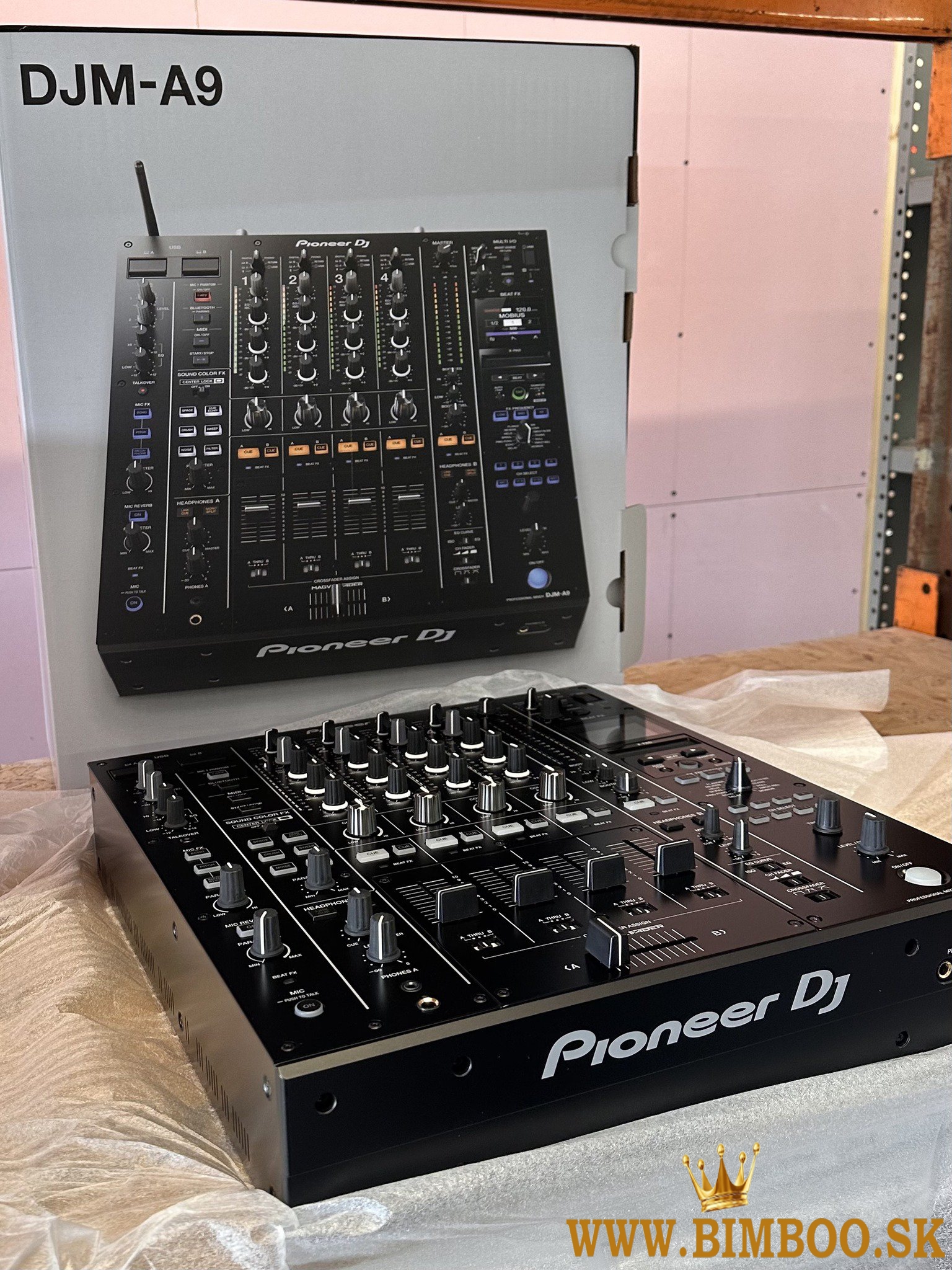 AlphaTheta Euphonia , Pioneer CDJ-3000, DJM-A9, Pioneer CDJ-2000NXS2,  DJM-900NXS2,  DJM-V10-LF 