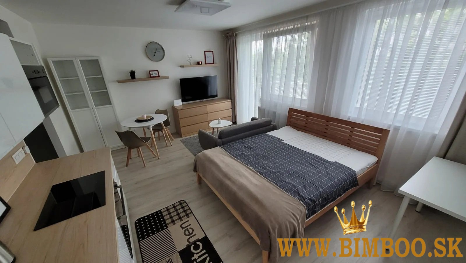  Komfortne zariadený 1-izbový byt – Ovocné sady, Ivanská cesta, 