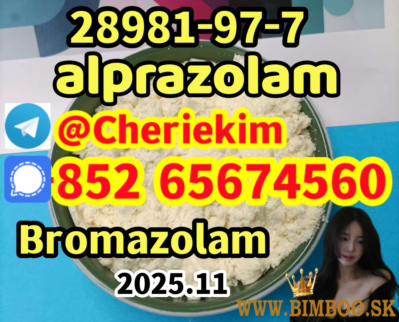  Predám CAS 119276-01-6 Protonitazene (hy 