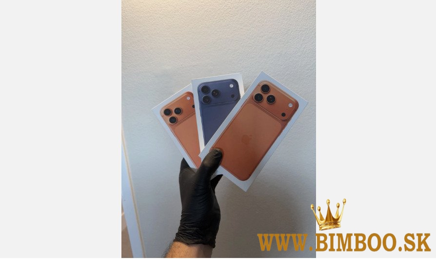 Apple iPhone 17 Pro Max 256GB 512GB 1TB Nuovo sigillato sbloccato in fabbrica