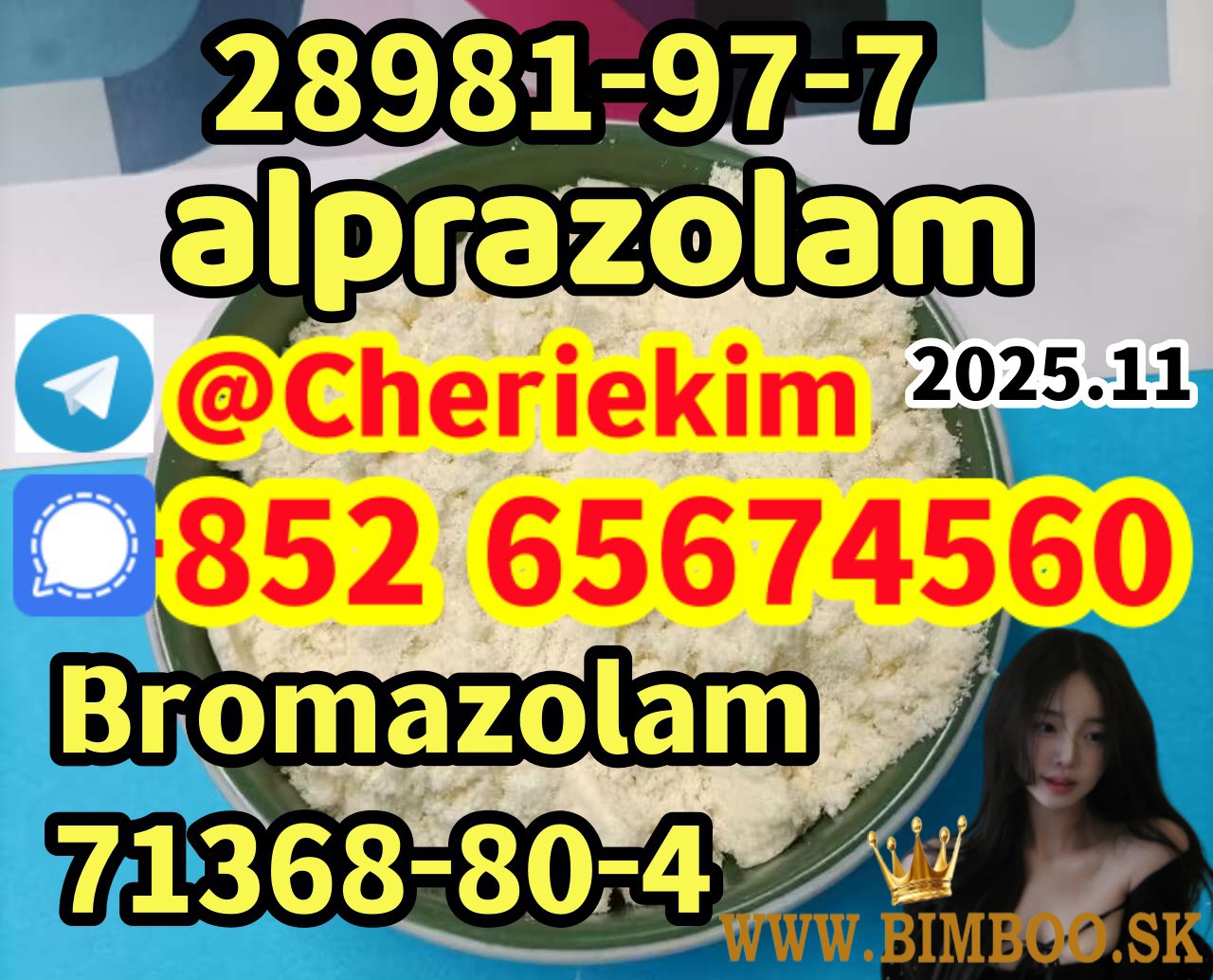  Predám CAS 119276-01-6 Protonitazene (hy 