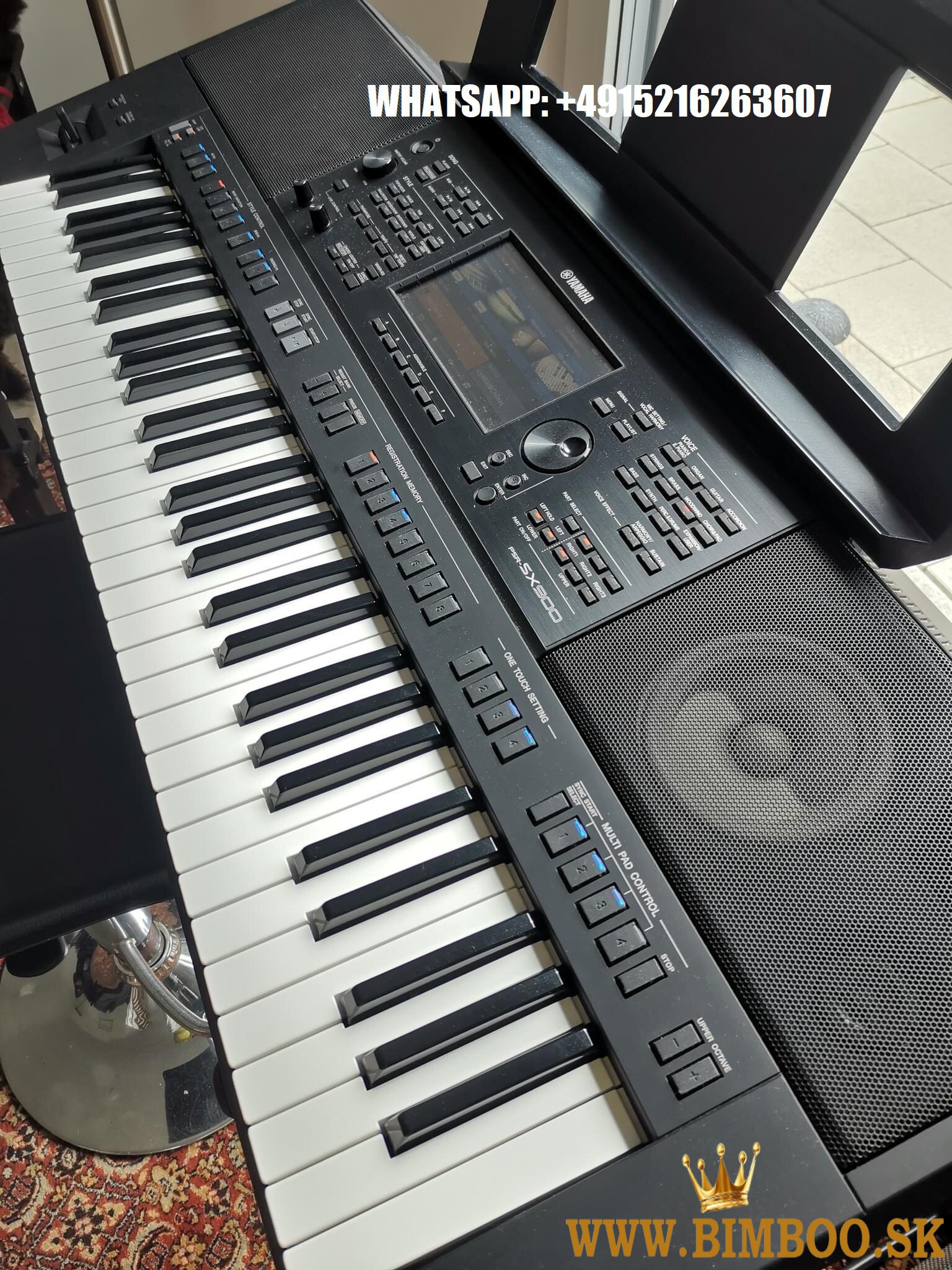 Yamaha Genos2 76 kláves XXL, Yamaha Genos XXL, Yamaha Tyros5, Yamaha MODX8+, Yamaha PSR-SX900/ PSR-A