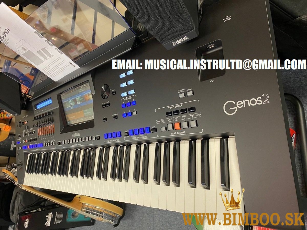 Nové Yamaha Genos2 XXL / Yamaha Genos XXL /Tyros5, Motif XF8, Yamaha MODX8+, Yamaha PSR-SX900/ PSR-A