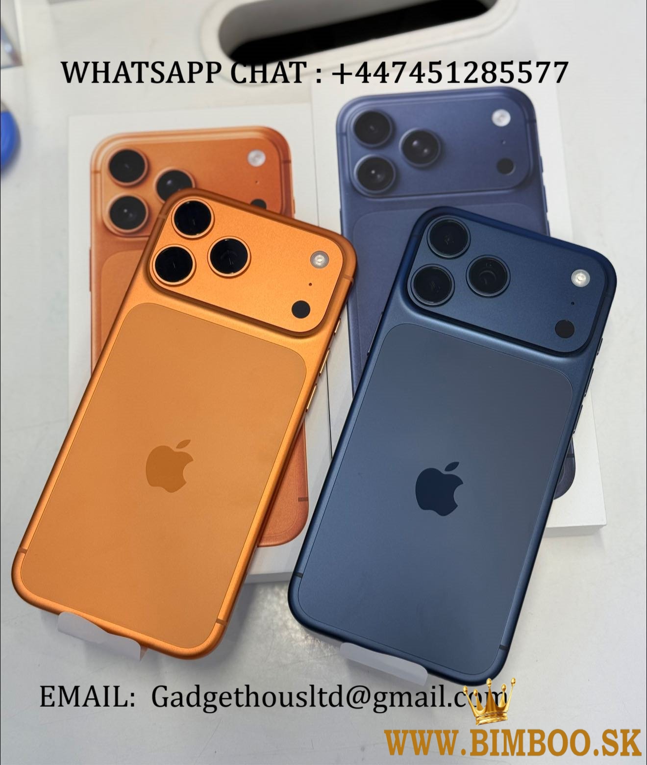 Originál Apple iPhone 17 Pro Max, iPhone 17 Pro, iPhone 17, iPhone Air, iPhone 16 Pro Max