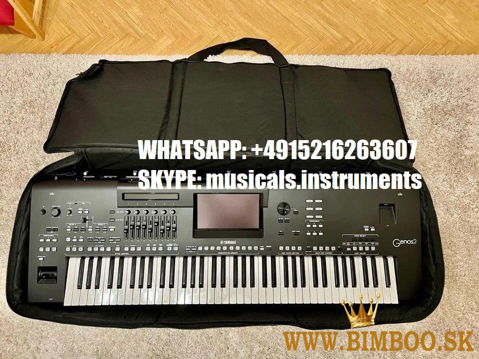 Yamaha Genos2 76 kláves XXL, Yamaha Genos XXL, Yamaha Tyros5, Yamaha MODX8+, Yamaha PSR-SX900/ PSR-A