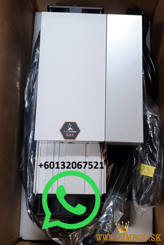 In stock $500 New Kas miner ks5 pro Kaspa Crypto Asic KAS miner