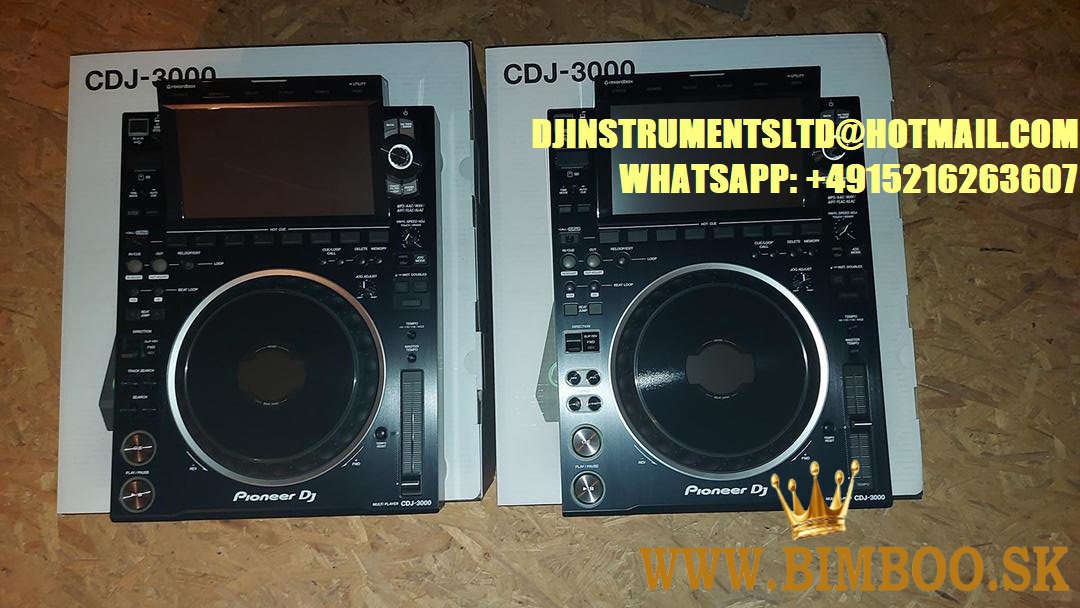 Nový AlphaTheta CDJ-3000X, AlphaTheta Euphonia, Pioneer CDJ-3000, Pioneer DJ DJM-A9, CDJ-2000NXS2