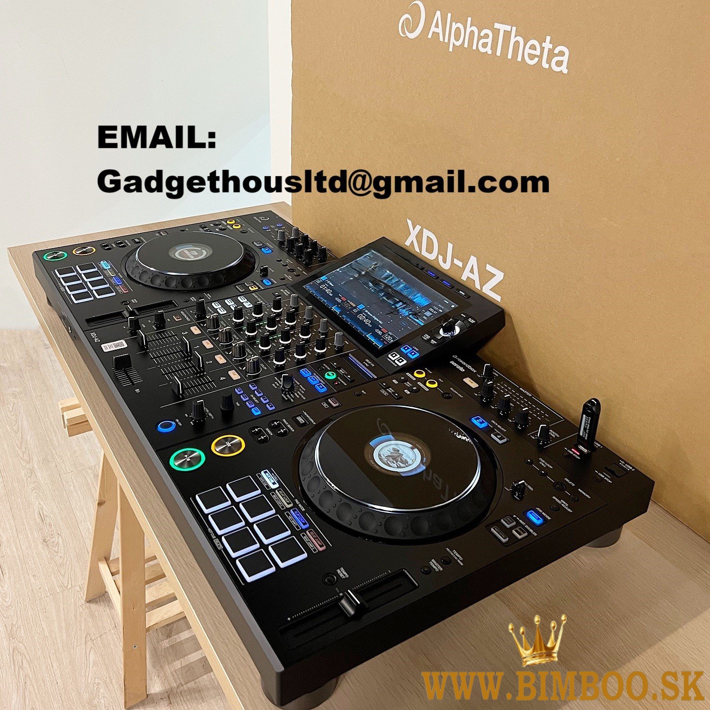 AlphaTheta OMNIS-DUO , AlphaTheta XDJ-AZ,  AlphaTheta DDJ-GRV6, Pioneer OPUS-QUAD, Pioneer XDJ-RX3
