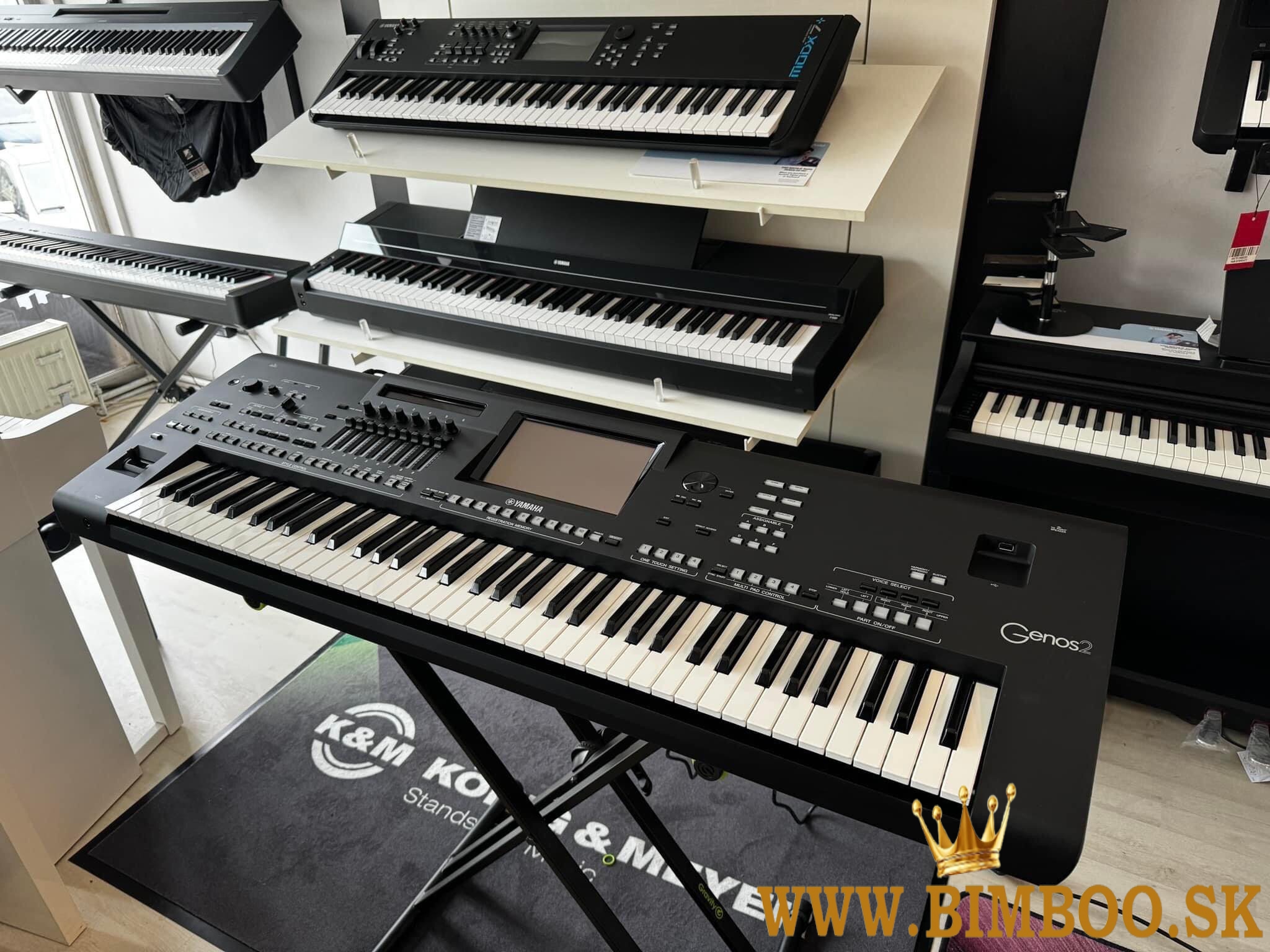 Nové Yamaha Genos2 76-kľúč XXL /Yamaha Genos 76-kľúč XXL / Tyros5, Motif XF8, Yamaha PSR-SX900, Yama