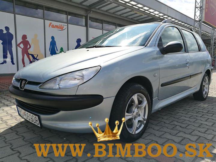 PEUGEOT 206 SW COMBI 1.4 HDI/SPOTREBA /3,8/MAX 4,4 NA 100 KM