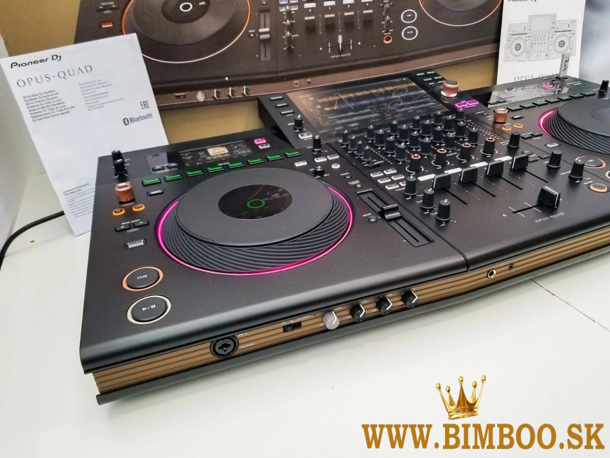 Nový AlphaTheta XDJ-AZ DJ systém, Pioneer OPUS-QUAD DJ systém, Denon DJ Prime 4+W, Pioneer XDJ-XZ-W,