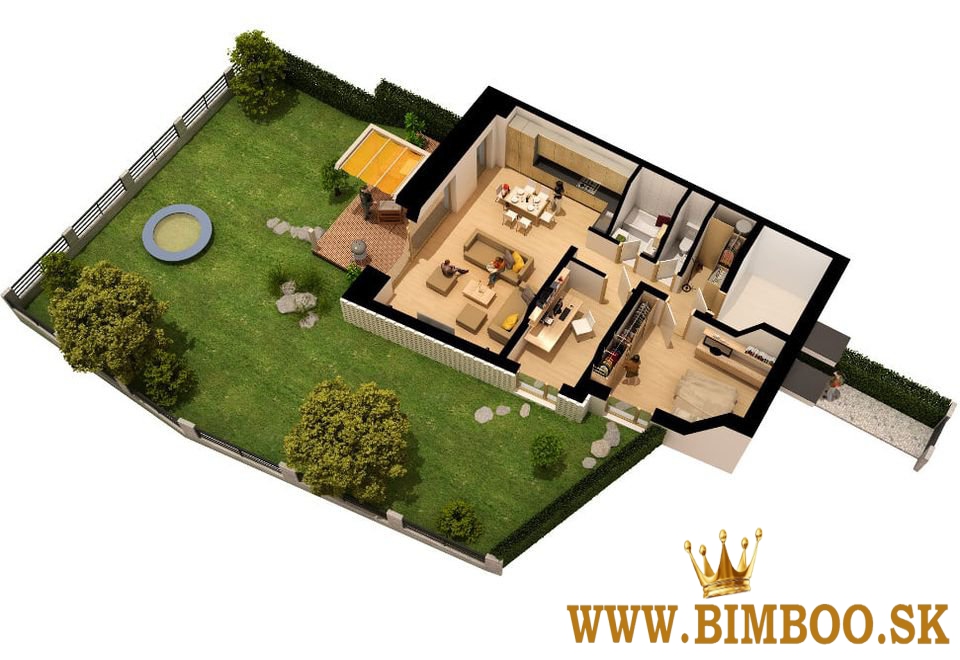 Na predaj 2izb. byt vo Ville House Svätý Jur